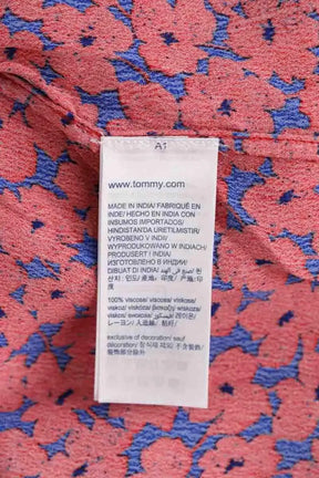 Blouse Tommy Hilfiger Rouge en Viscose