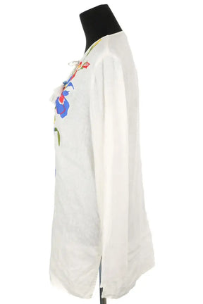 Blouse Tory Burch Blanc en Coton