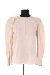 Blouse Vanessa Bruno Beige en Coton, taille S - Seconde Main