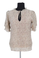 Blouse Vanessa Bruno Beige en Viscose, taille M - Seconde Main