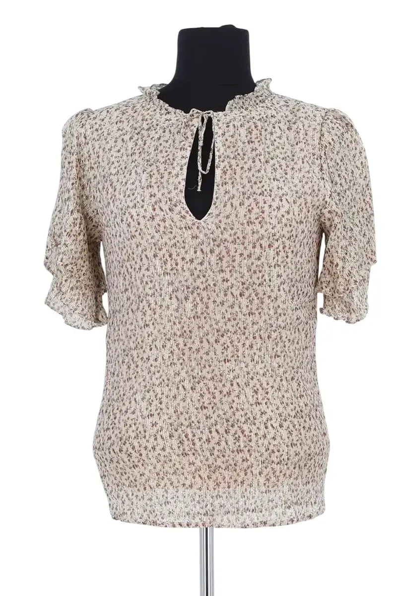 Blouse Vanessa Bruno Beige en Viscose, taille M - Seconde Main