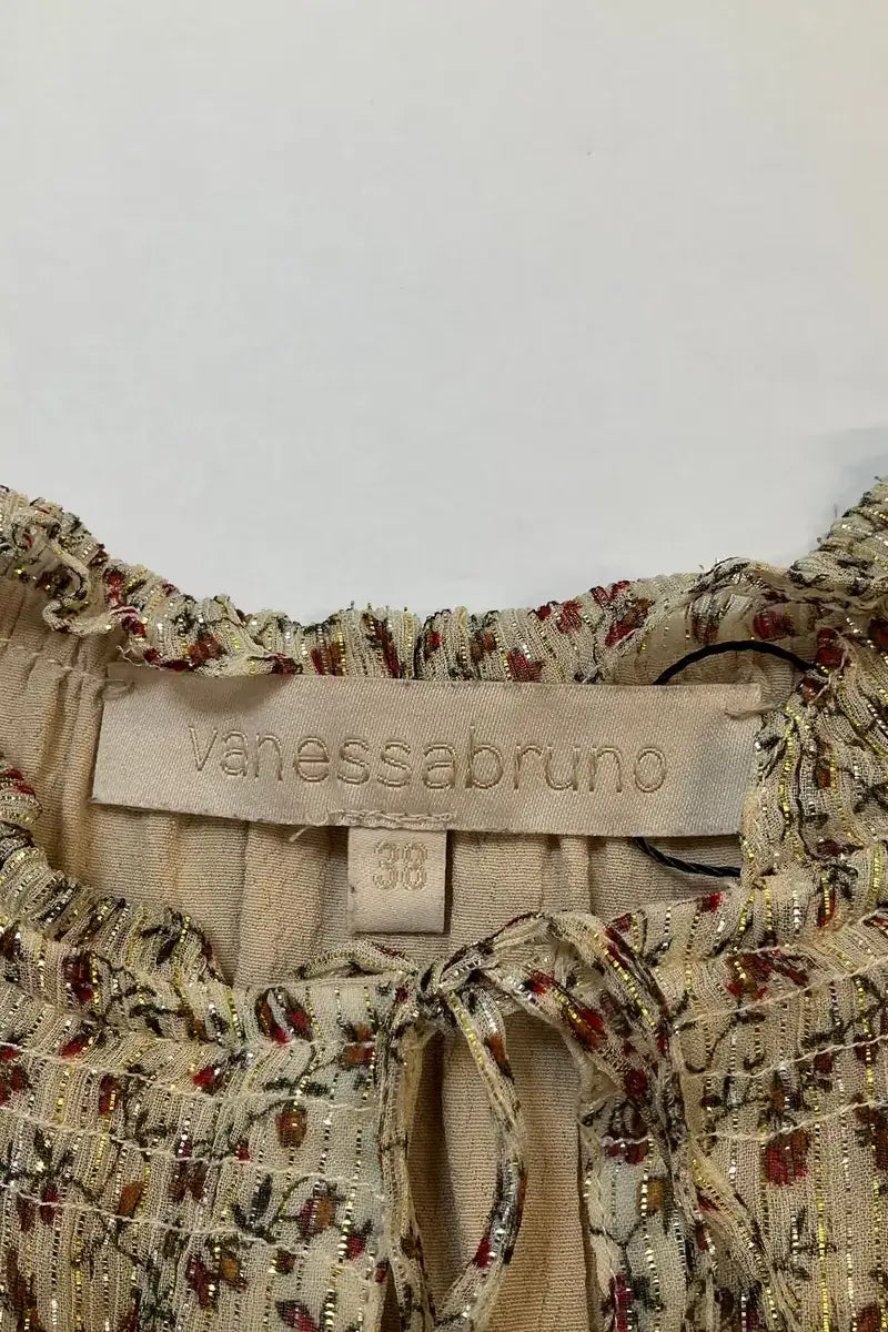 Blouse Vanessa Bruno Beige en Viscose