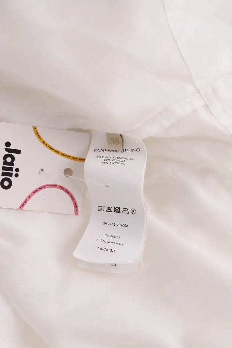 Blouse Vanessa Bruno Blanc en Coton