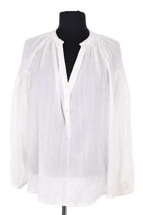 Blouse Vanessa Bruno Blanc en Viscose, taille M - Seconde Main
