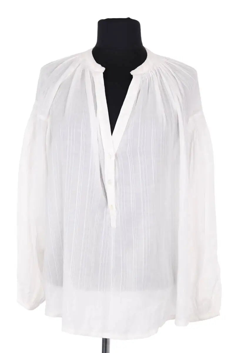 Blouse Vanessa Bruno Blanc en Viscose, taille M - Seconde Main
