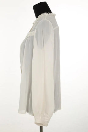 Blouse Vanessa Bruno Ecru en Soie