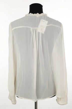 Blouse Vanessa Bruno Ecru en Soie