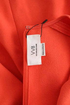 Blouse Victoria Beckham Orange en Synthétique