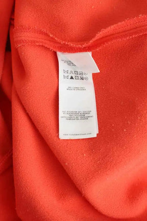 Blouse Victoria Beckham Orange en Synthétique
