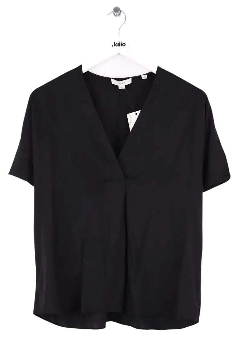 Blouse Vince Noir en Coton, taille S - Seconde Main