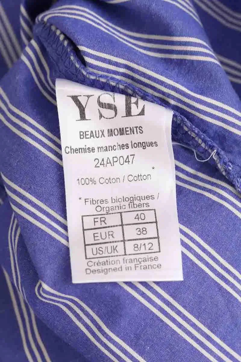 Blouse Ysé Bleu en Coton