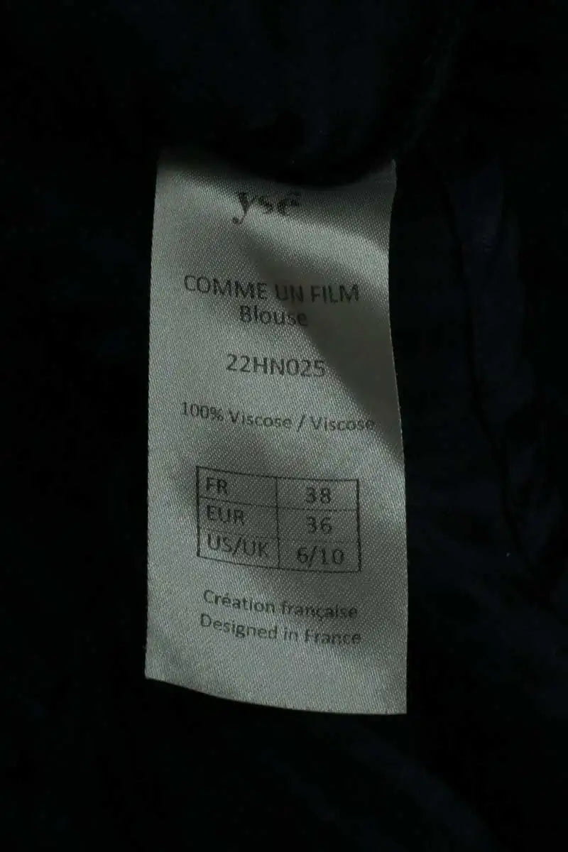 Blouse Ysé Bleu en Viscose