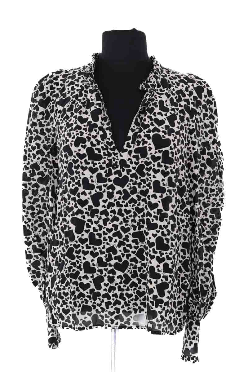 Blouse Zadig & Voltaire Blanc en Soie, taille S - Seconde Main
