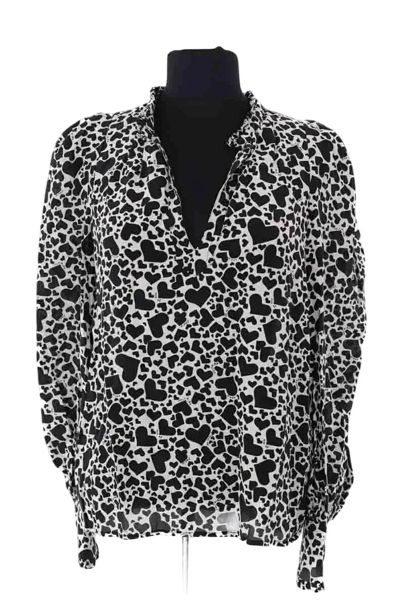Blouse Zadig & Voltaire Blanc en Soie, taille S - Seconde Main