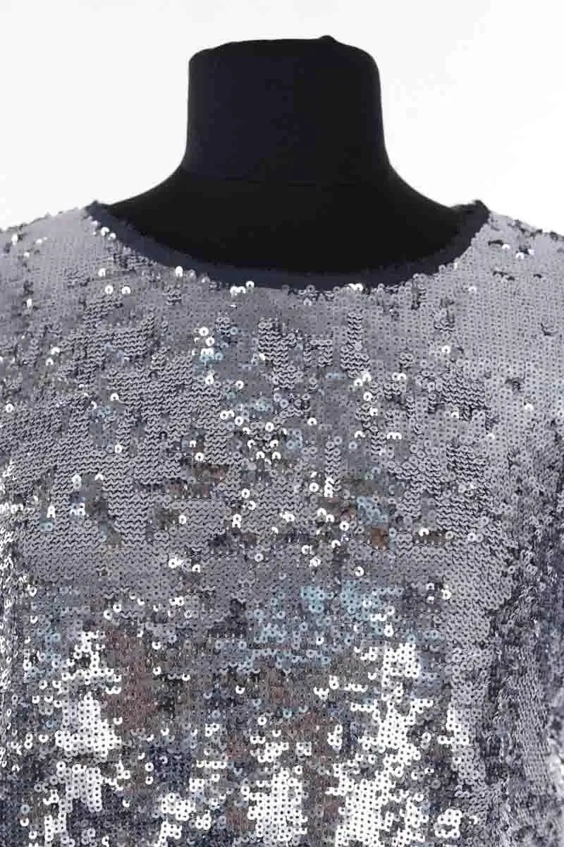 Blouse Zadig & Voltaire Gris en Paillettes