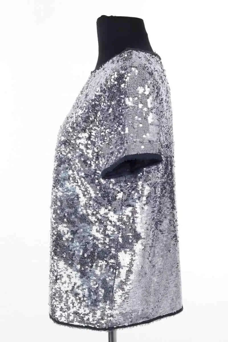 Blouse Zadig & Voltaire Gris en Paillettes