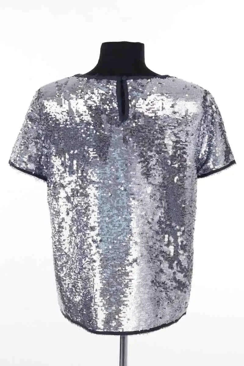 Blouse Zadig & Voltaire Gris en Paillettes