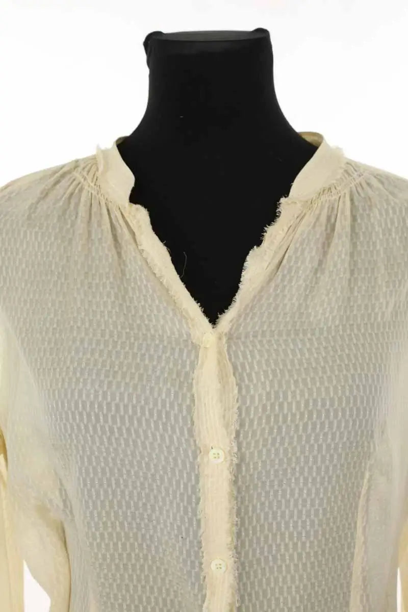 Blouse Zadig & Voltaire Jaune en Soie