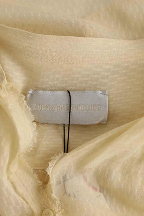 Blouse Zadig & Voltaire Jaune en Soie