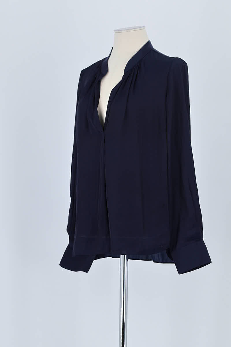 Blouse Zadig & Voltaire Marine en Polyester