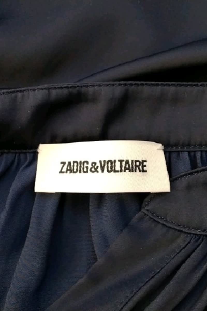 Blouse Zadig & Voltaire Marine en Polyester