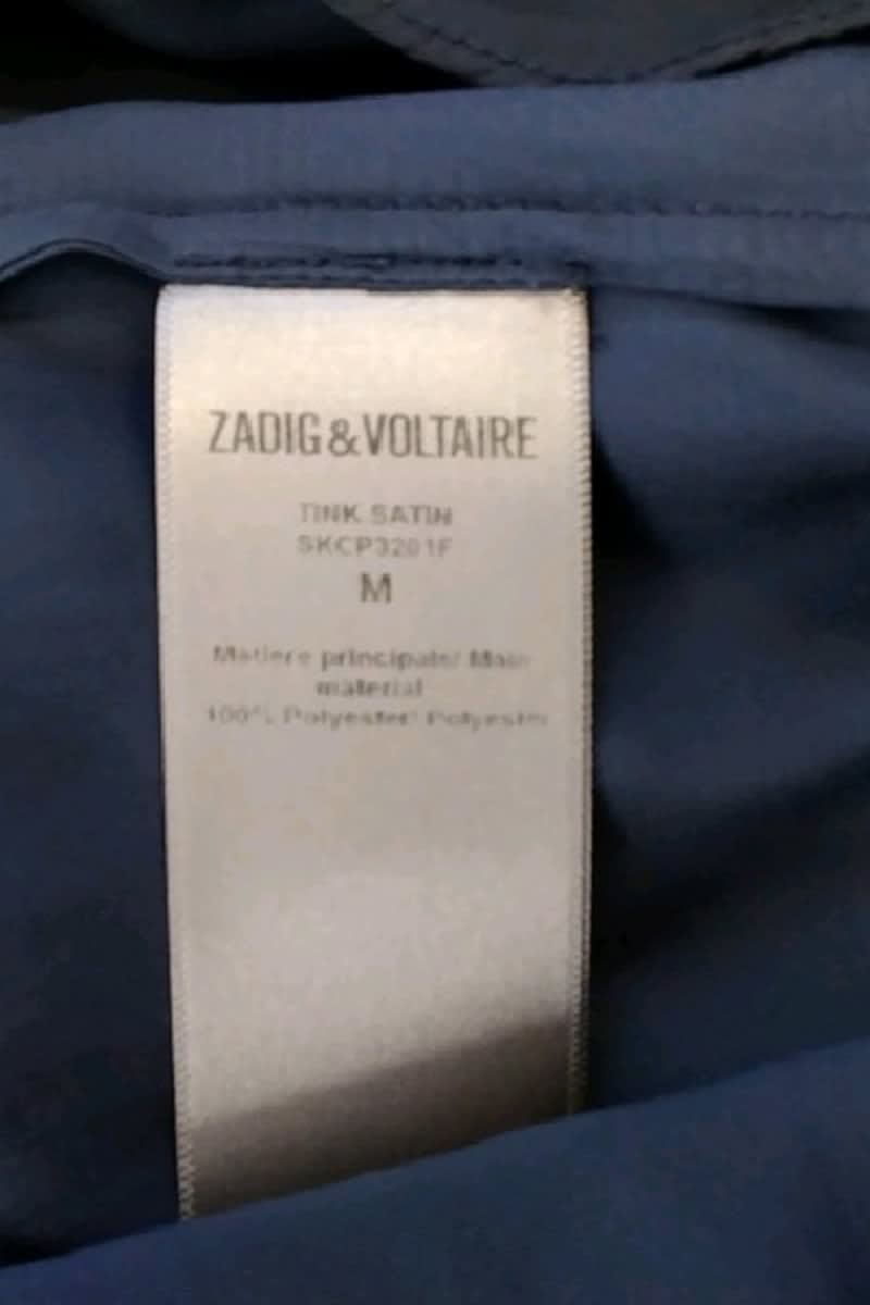 Blouse Zadig & Voltaire Marine en Polyester