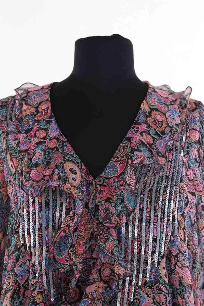 Blouse Zadig & Voltaire Multicolore en Synthétique