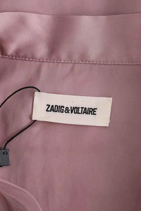 Blouse Zadig & Voltaire Rose en Synthétique