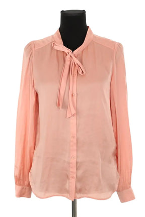 Blouse Zadig & Voltaire Taos satin Rose en Polyester, taille S - Seconde Main