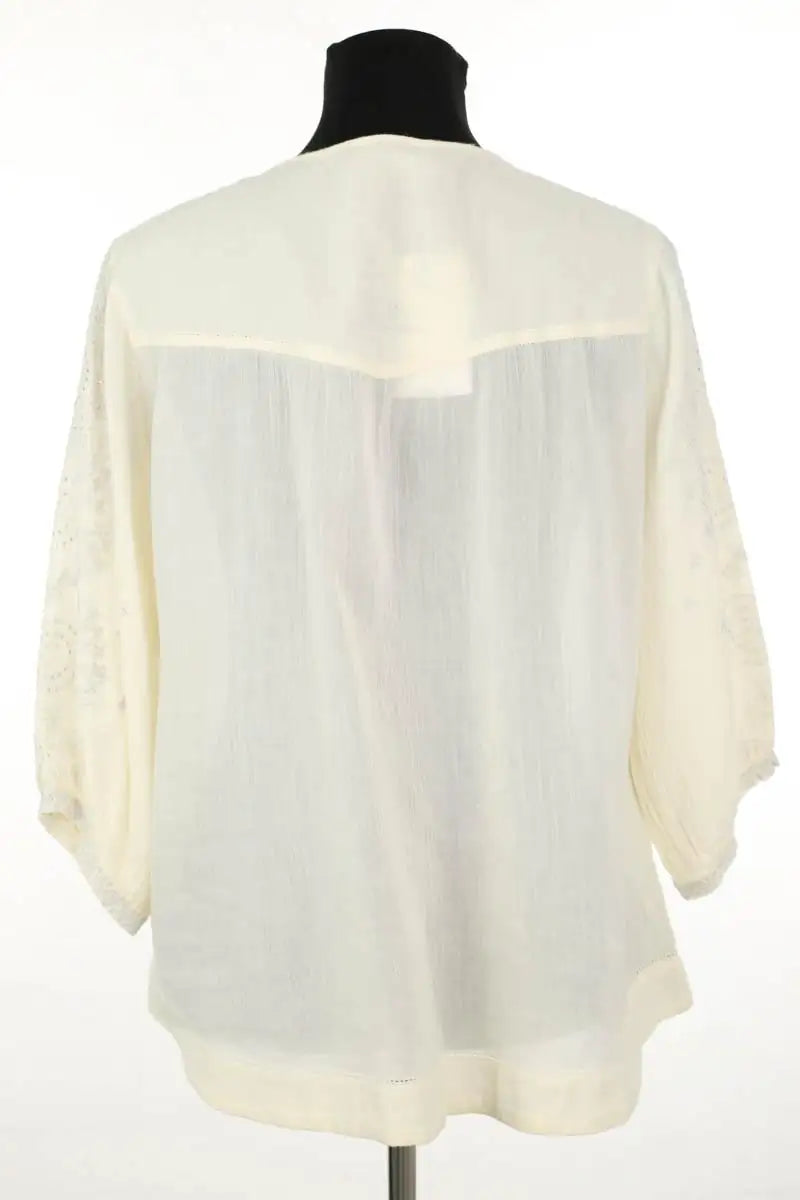 Blouse Zadig & Voltaire Twist Ecru en Coton