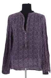 Blouse Zadig & Voltaire Violet en Coton, taille M - Seconde Main