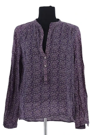 Blouse Zadig & Voltaire Violet en Coton, taille M - Seconde Main