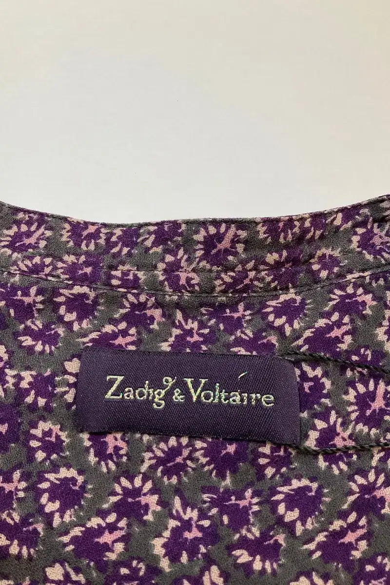 Blouse Zadig & Voltaire Violet en Coton