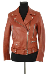Blouson Acne Studios Marron en Cuir, taille S - Seconde Main