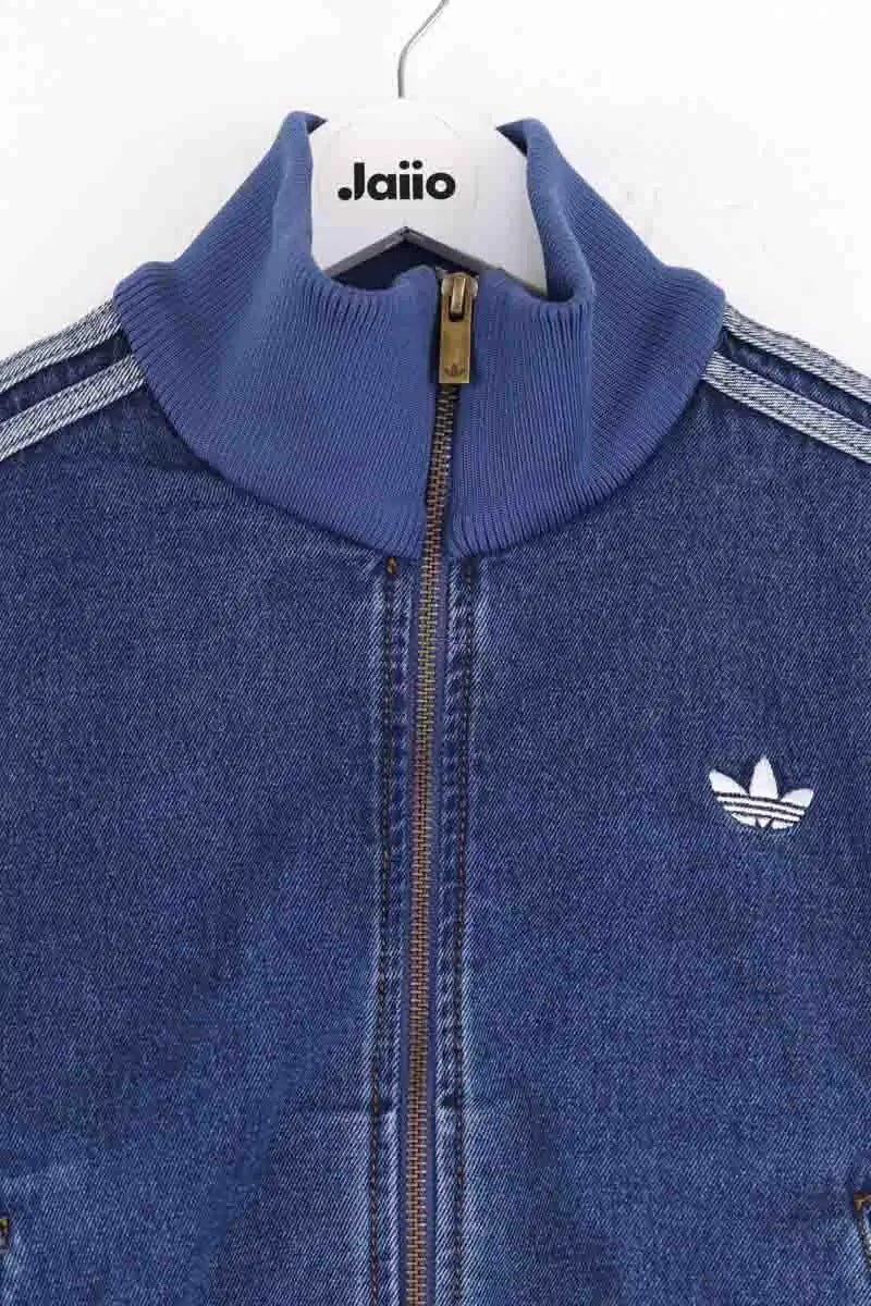 Blouson Adidas Bleu en Coton