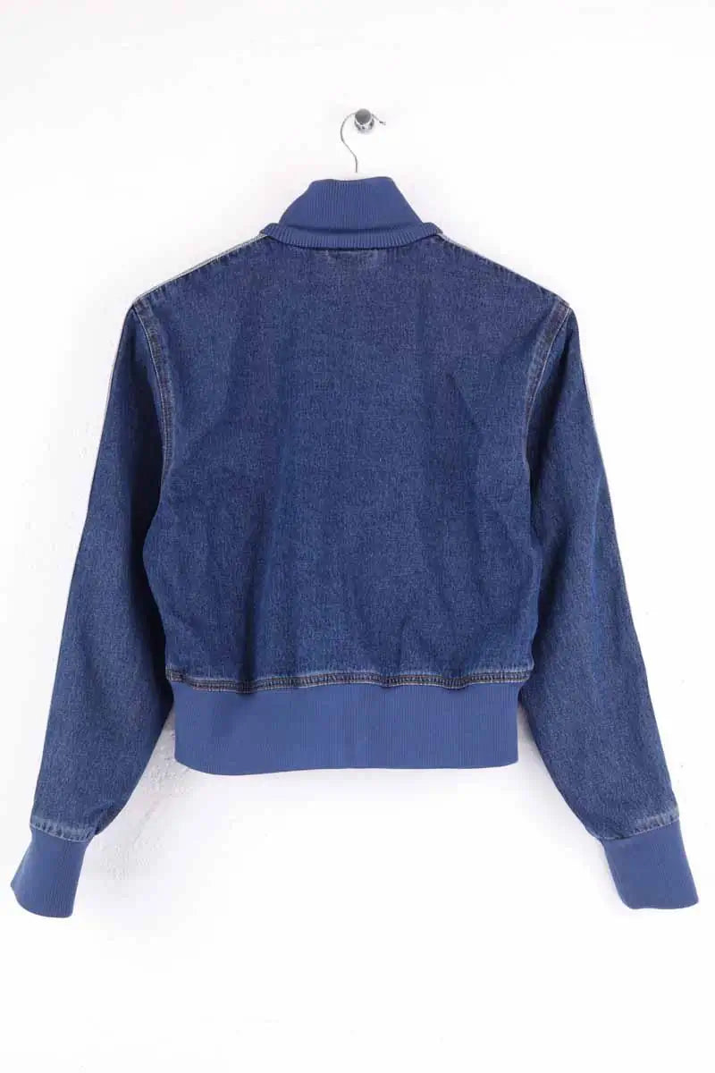 Blouson Adidas Bleu en Coton