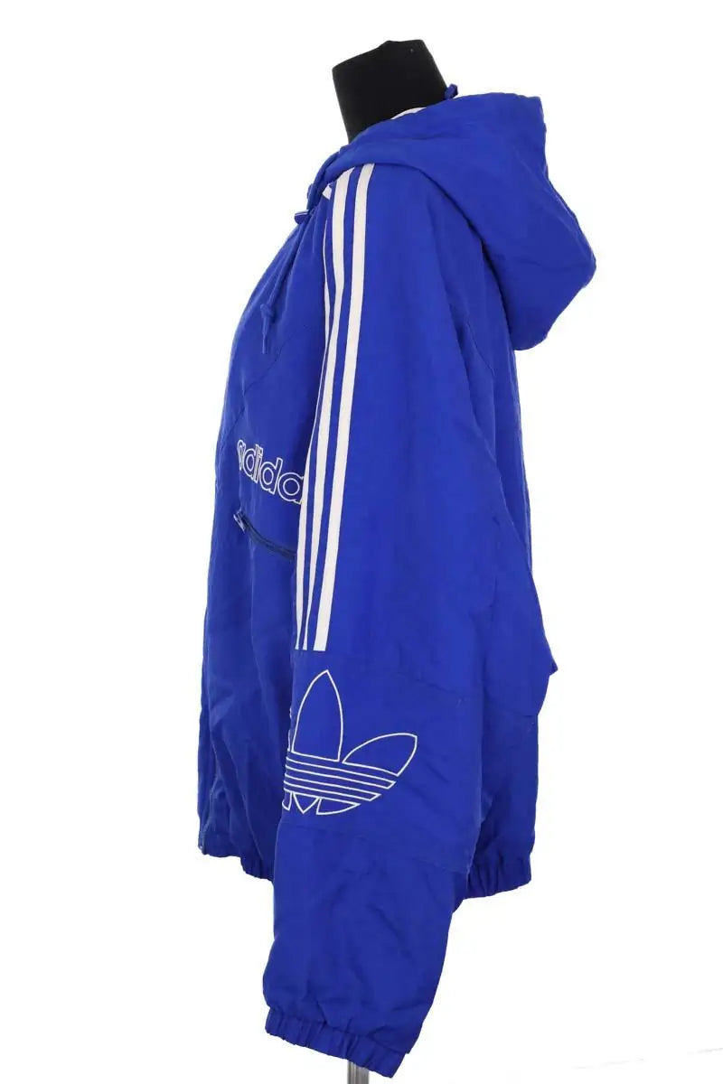 Blouson Adidas Bleu en Synthétique