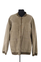 Blouson Anine Bing Kaki en Coton, taille M - Seconde Main