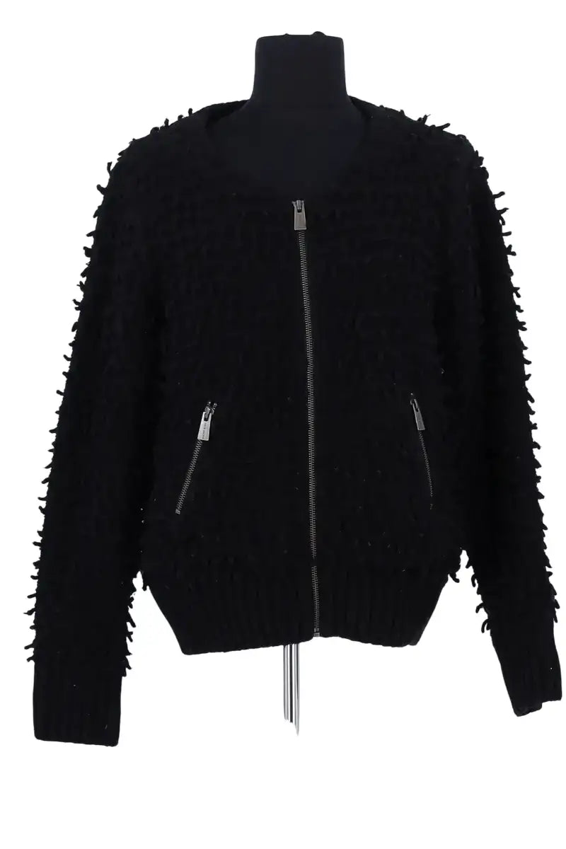 Blouson Anine Bing Noir en Laine, taille S - Seconde Main