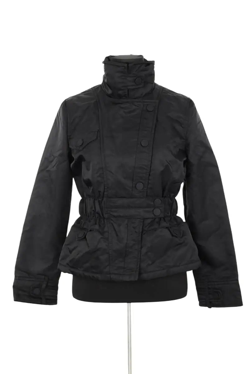 Blouson Armani Noir en Polyamide, taille L - Seconde Main