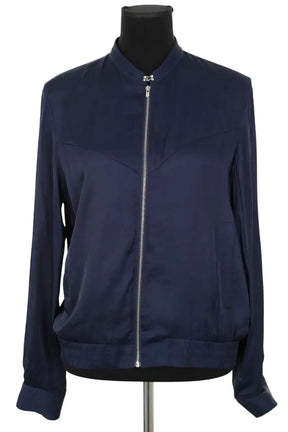 Blouson Barbara Bui Bleu en Polyester, taille S - Seconde Main