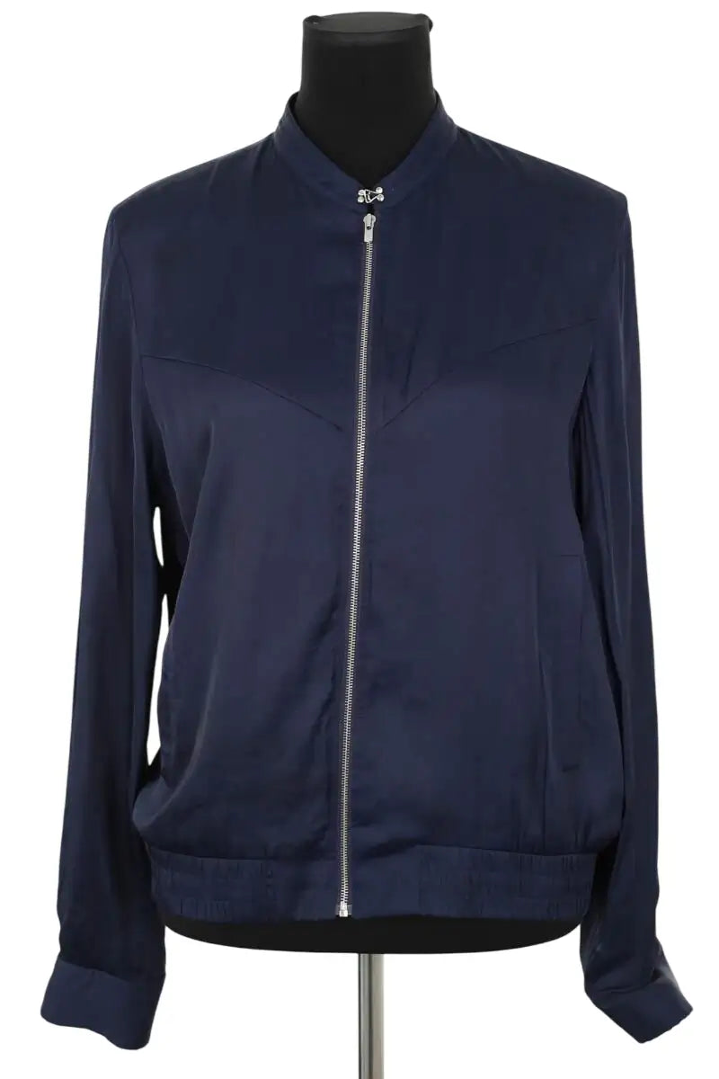 Blouson Barbara Bui Bleu en Polyester, taille S - Seconde Main