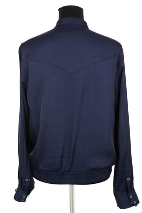 Blouson Barbara Bui Bleu en Polyester