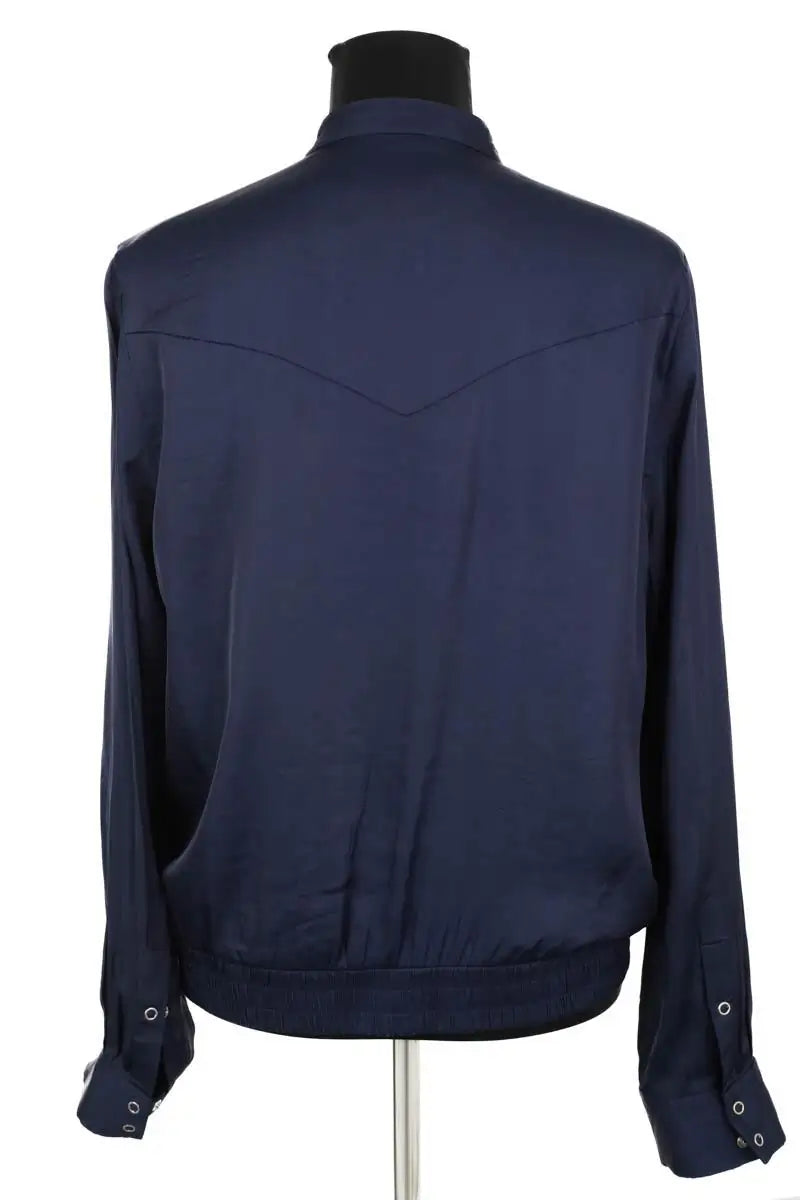 Blouson Barbara Bui Bleu en Polyester