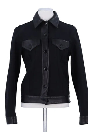 Blouson Barbara Bui Noir en Laine, taille S - Seconde Main