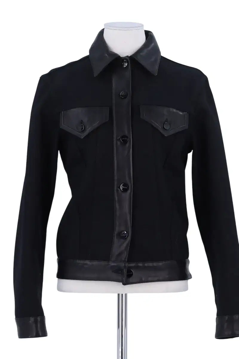 Blouson Barbara Bui Noir en Laine, taille S - Seconde Main
