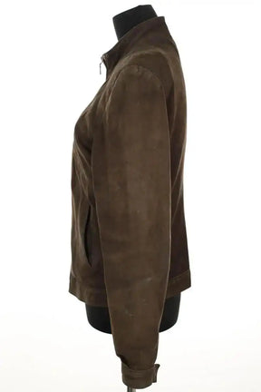 Blouson Burberry Marron en Cuir