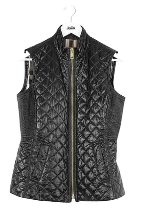 Blouson Burberry Noir en Synthétique, taille L - Seconde Main