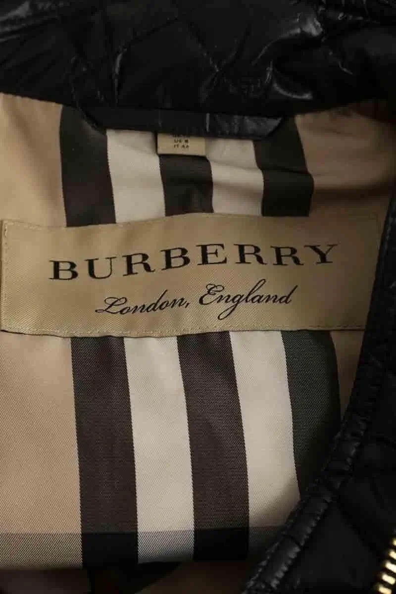 Blouson Burberry Noir en Synthétique