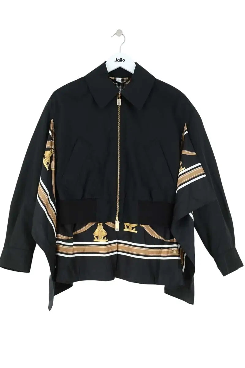 Blouson Burberry Noir en Synthétique, taille XS - Seconde Main